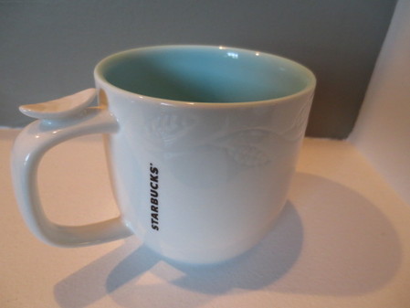 Starbucks City Mug White/Lt. Blue Teacup