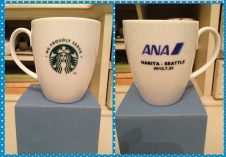 Starbucks City Mug Narita-Seattle We proudly serve