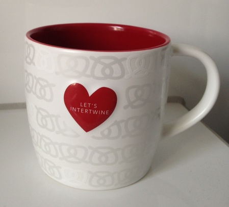 Starbucks City Mug 2013 Heart Relief Mug