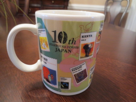 Starbucks City Mug Japan 10th Anniversary
