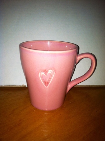 Starbucks City Mug 2006 Valentines Pink Heart Mug