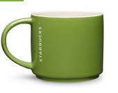 Starbucks City Mug 2013 Green Stacking Mug  12oz (Not US one!!!)