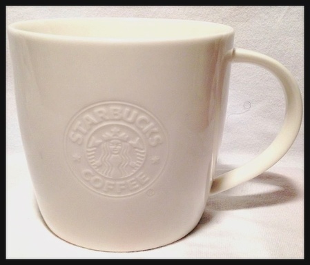 Starbucks City Mug Embossed logo mug - no mark on handle