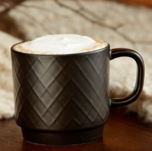 Starbucks City Mug 2013 Black Diamond Pattern Mug