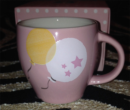 Starbucks City Mug Pink Baby Gift Mug - Anniversary