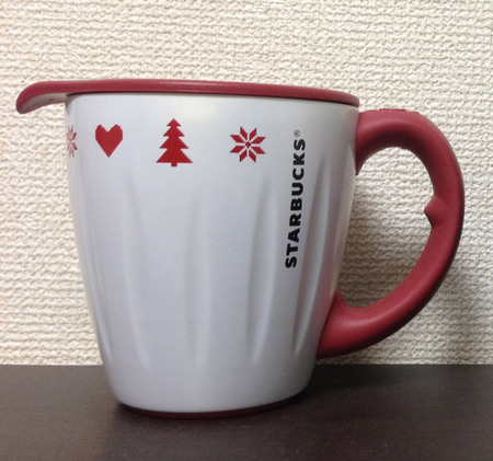Starbucks City Mug Stainless networkers mug holiday knit white