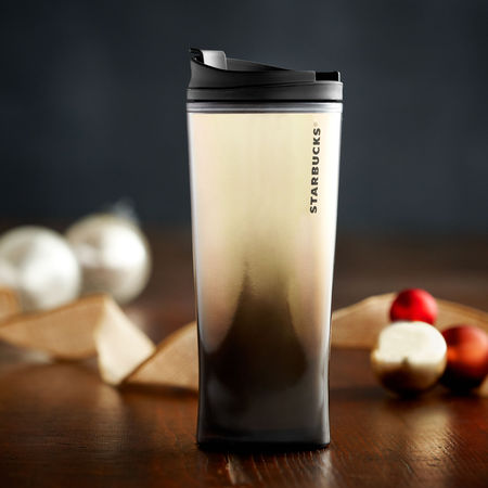 Starbucks City Mug Gradient Tumbler - Gold/Black, 12 fl oz