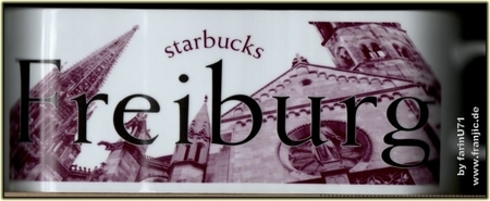 Starbucks City Mug Freiburg