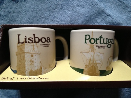 Starbucks City Mug Lisboa (Portugal mug with cross on sails)
