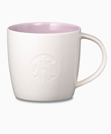 Starbucks City Mug 2014 Light Purple Interior For Here Logo Mug 16oz
