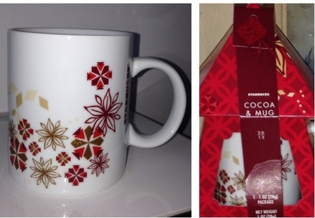 Starbucks City Mug 2013 Cocoa and 12 oz Mug Holiday Set