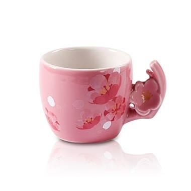 Starbucks City Mug 2014 Peach Blossom Demi Mug 3 oz
