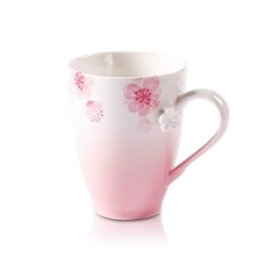 Starbucks City Mug 2014 Peach Blossom Mug with Teabag Holder