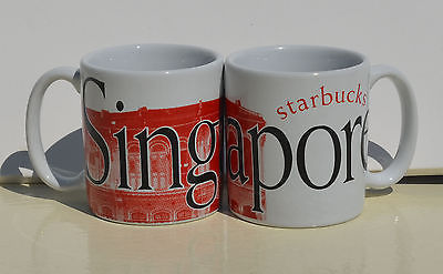 Starbucks City Mug Singapore Raffles Hotel Demitasse