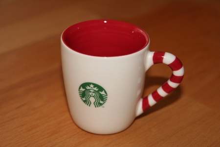 Starbucks City Mug 2011 - Candy Cane Mini Mug - 3oz 89ml