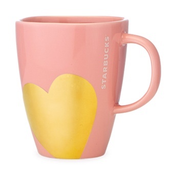 Starbucks City Mug 2014 valentine mug pink