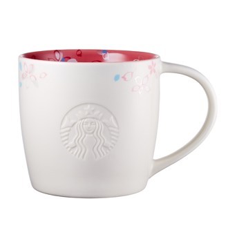 Starbucks City Mug 2014 Cherry Blossom Floral Mug