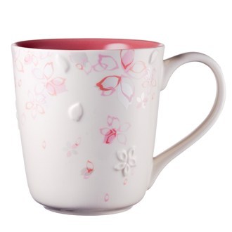 Starbucks City Mug 2014 Cherry Blossom Bubble Mug