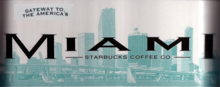 Starbucks City Mug Miami - Gateway to America\'s 18 oz Mug