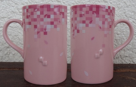 Starbucks City Mug Japan Sakura 2014 Small Pink (270ml)