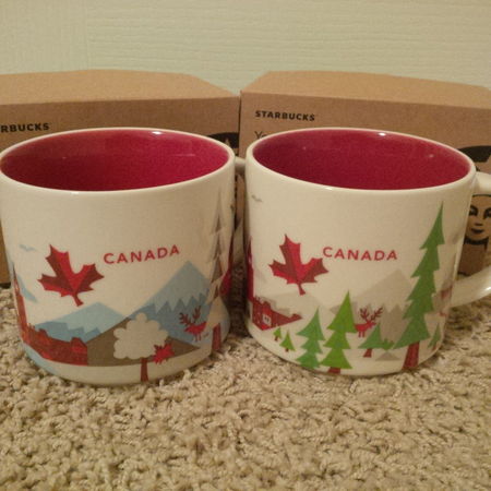 Starbucks City Mug Canada v. 2 YAH (gray trees)