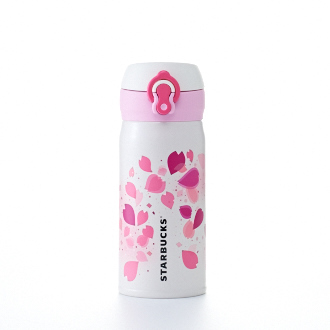 Starbucks City Mug 2014 Sakura Stainless Bottle (350mL)