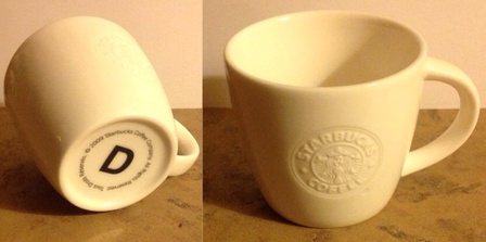 Starbucks City Mug Embossed Demitasse cup