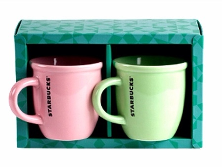 Starbucks City Mug 2014 7 oz Abbey Mug: Light Green