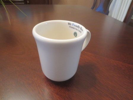 Starbucks City Mug Sample 2002 Proudly Brew Mug