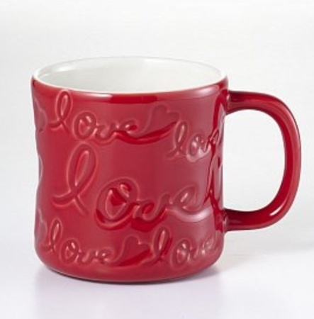 Starbucks City Mug 2014 Red Summer Love Relief Mug