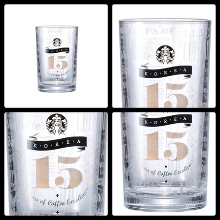 Starbucks City Mug South Korea 2014 Anniversary glass