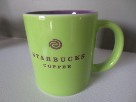 Starbucks City Mug 2005 Japan Green/Purple Mug