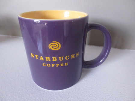 Starbucks City Mug 2005 Japan Purple/Yellow Mug