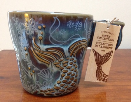 Starbucks City Mug 2014 Siren Collection Mug 1:Siren's Tail
