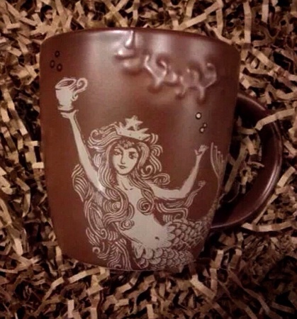 Starbucks City Mug 2014 China Anniversary brown mug