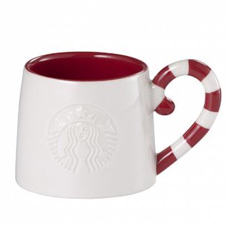 Starbucks City Mug 2014 Magic Candy Cane Demi 3oz