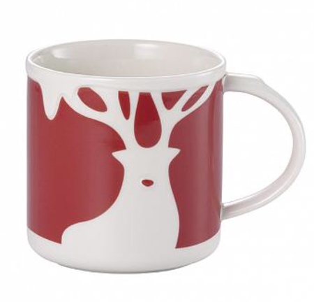 Starbucks City Mug 2014 Red Rudolph Mug