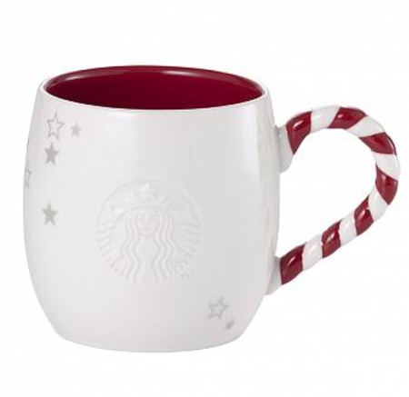 Starbucks City Mug 2014 Candy Cane Swirl Mug