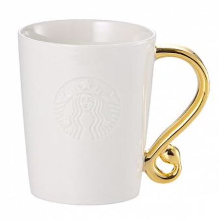 Starbucks City Mug 2014 Golden Tea Time Mug