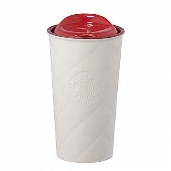 Starbucks City Mug 2014 Doubel Wall Holiday Impressions Mug Red