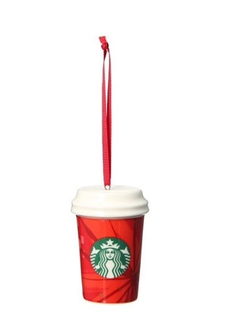 Starbucks City Mug 2014 Holiday Ornaments Red Cup