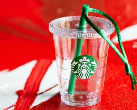 Starbucks City Mug 2014 Cold Cup Ornament