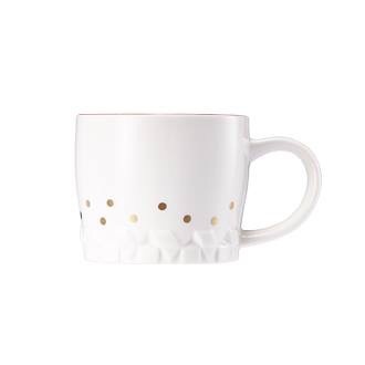Starbucks City Mug 2014 Edged Border Gold Dot Mug