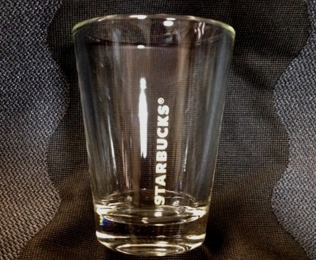 Starbucks City Mug 2014 Letter Logo Mini Glass Cup