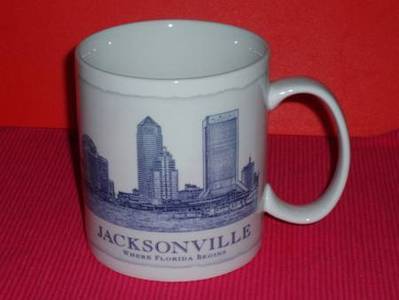 Starbucks City Mug Jacksonville \