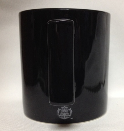 Starbucks City Mug 2014 Harajuku Fragment- Black 240ml.