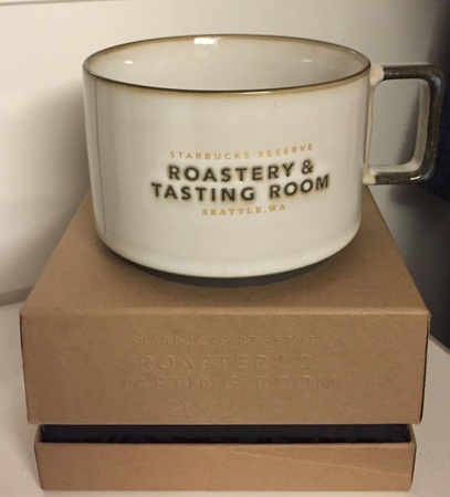 Starbucks City Mug 2014 White Roastery and Tasting Room Mug 10 oz