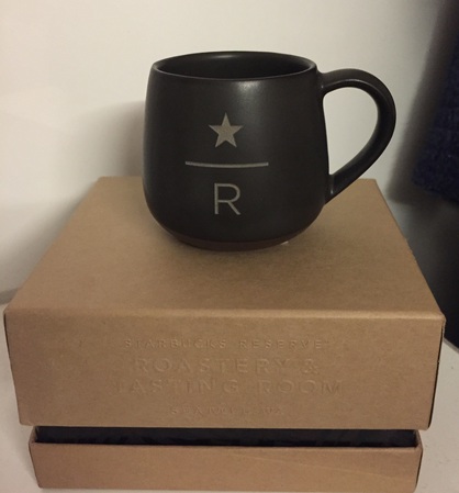 Starbucks City Mug 2014 Charcoal Reserve Demitasse 3oz
