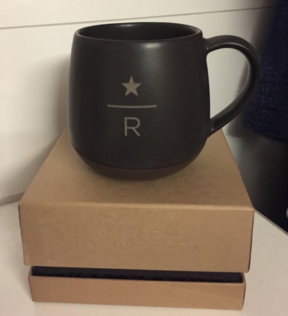 Starbucks City Mug 2014 Charcoal Reserve Mug 8oz