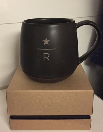 Starbucks City Mug 2014 Charcoal Reserve Mug 12oz
